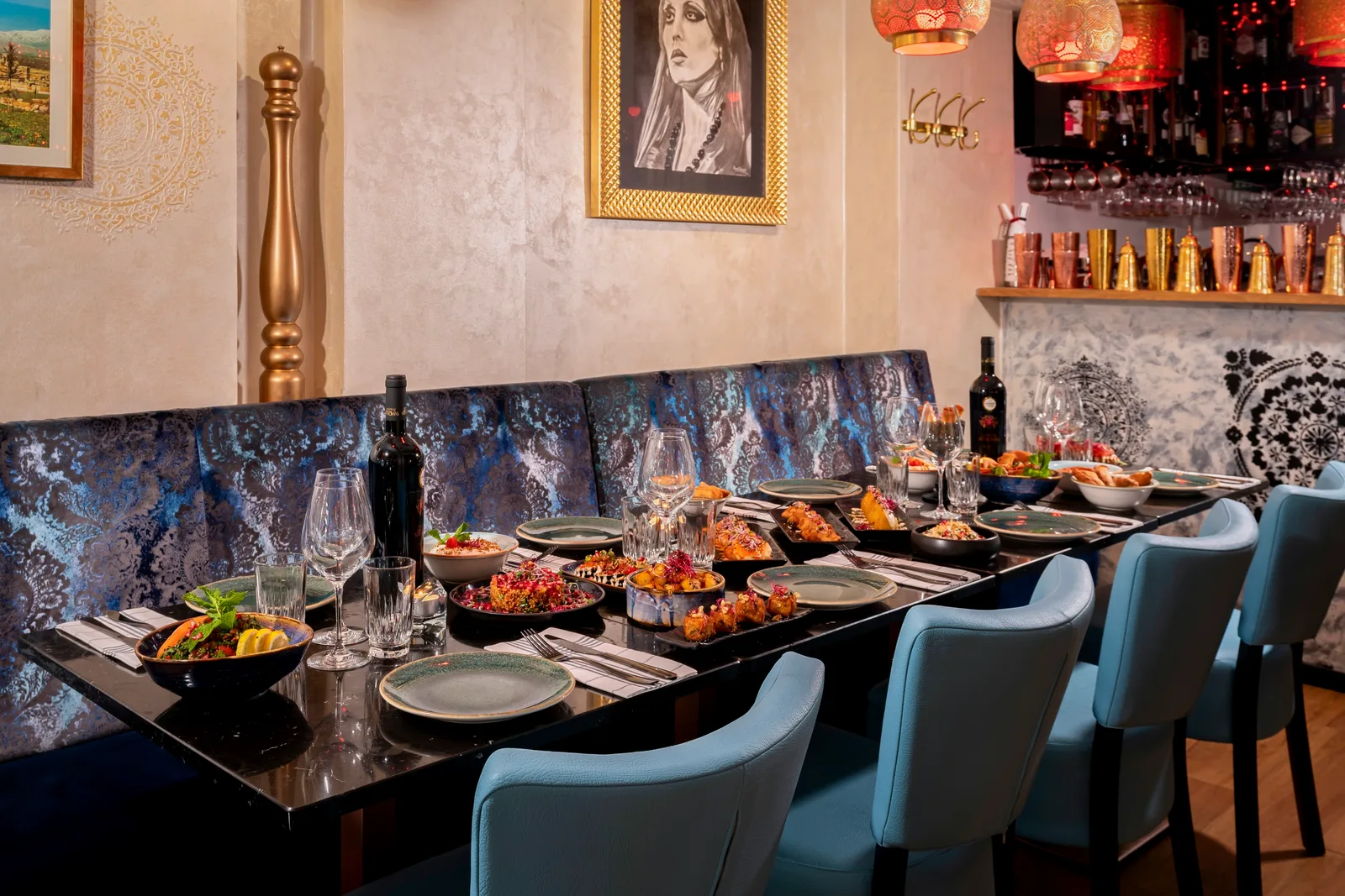 Libanesiskt julbord